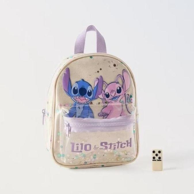 NEW KIDZTORE BAB512 TAS RANSEL LILO N STITCH IMPORT TAS ANAK PEREMPUAN MINI ORI