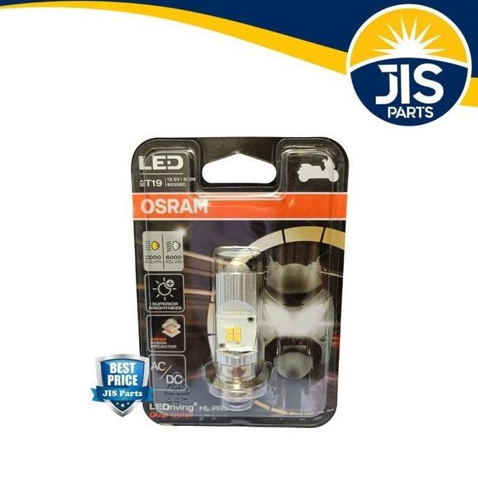 BOHLAM LAMPU DEPAN OSRAM LED MOTOR SATRIA FU 150 SHOGUN 125 SMASH SKYWAVE SKYDRIVE LASER 2 WARNA RES