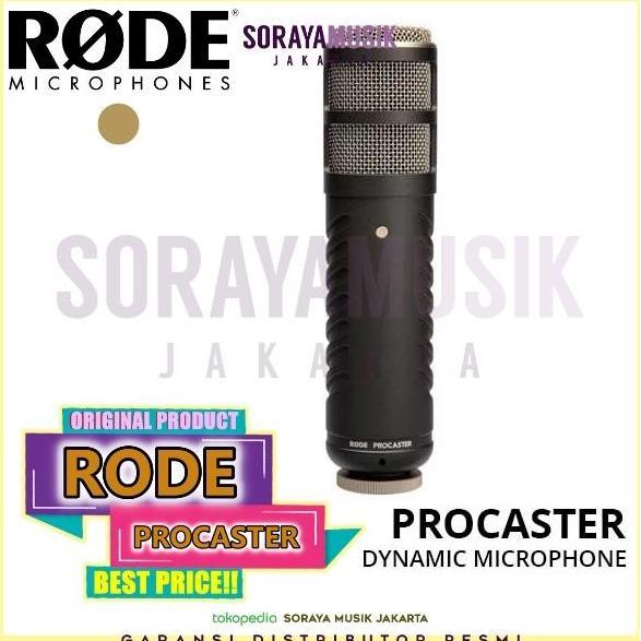 TERLARIS RODE PROCASTER BROADCAST DYNAMIC MICROPHONE