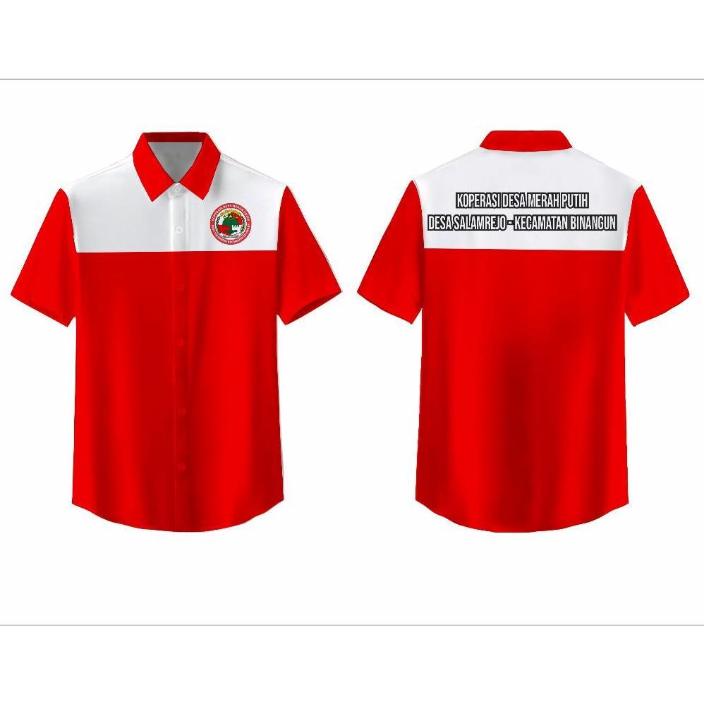 Diskon Kemeja Koperasi Desa Merah Putih Kmp Kemeja Pdh Koperasi Merah Putih Seragam Koperasi Desa Me