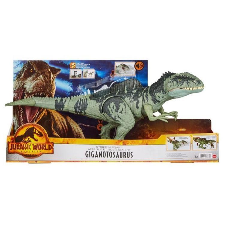 Jurassic Worlddominion Strike N Roar Giganotosaurus