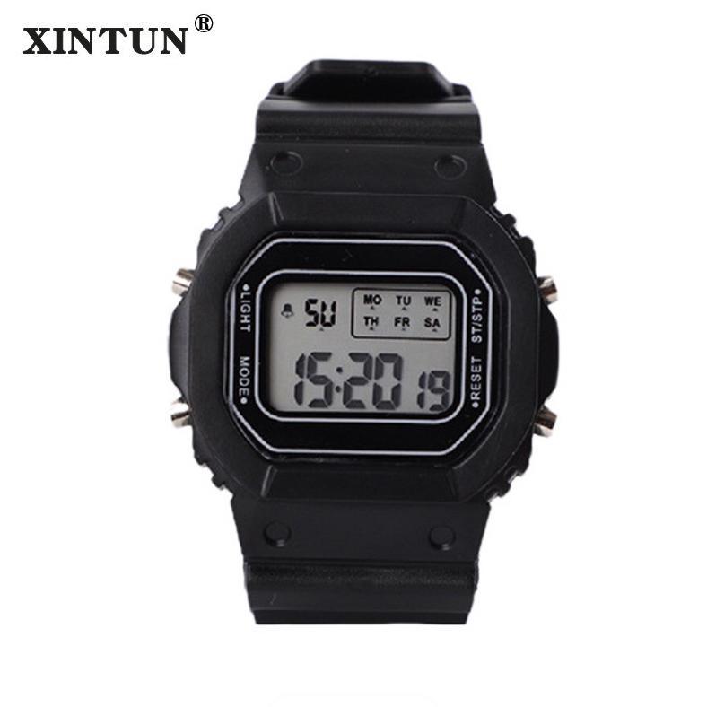 murah jam tangan kotak led pria wanita - jam tangan elektronik modern stylish terbaik
