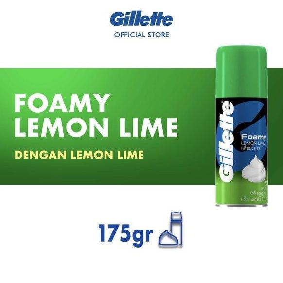 Gillette Shaving Foam Lemon Lime 175gr