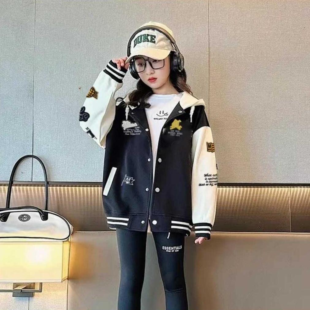 100% aman jaket varsity baseball original full bordir - jaket bomber varsity original premium - jake