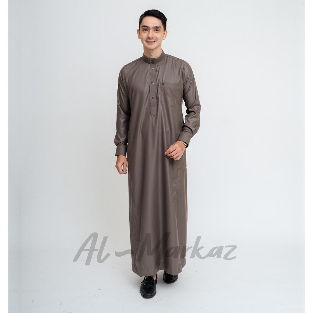 PREMIUM AL MARKAZ - JUBAH PRIA MUSLIM SLIMFIT DEWASA BILAL