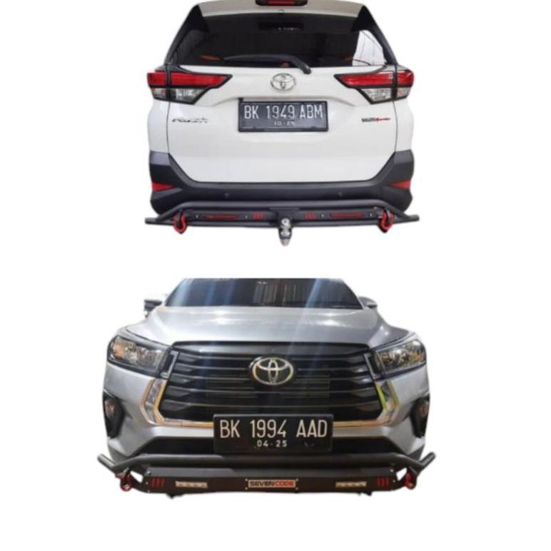 Paket Towing Belakang Dan Tanduk Depan Sevencode Model Cobra Mobil Rush/Terios