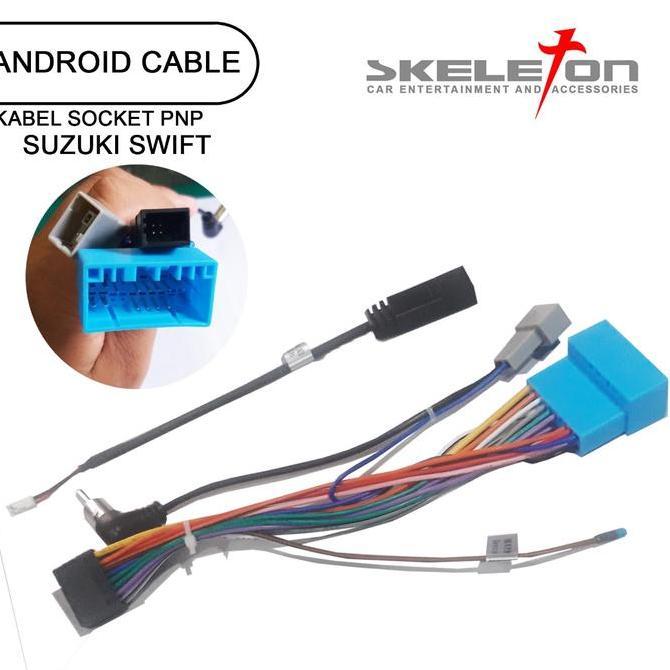 KABEL SOKET HEAD UNIT UNTUK MOBIL SUZUKI IGNIS