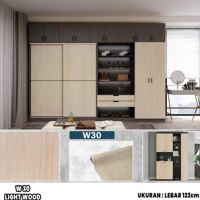 Kertasive wood series Decosheet Sticker PVC Interior