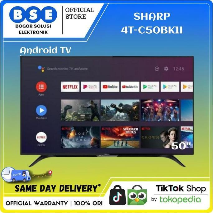 SHARP 4T-C60CK1X | SHARP 4TC60CK1X ANDROID TV 60 INCH 4K UHD 60CK1X