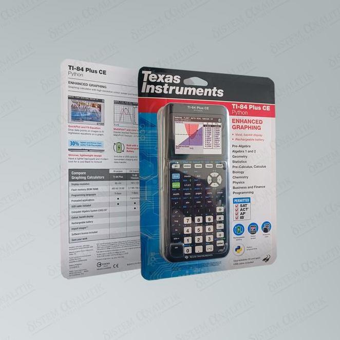 Texas Instruments Ti-84 Plus Ce Graphing Calculator