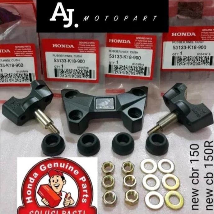paket raiser tutup cover stang dudukan baut cb 150 r cb150 r led ori