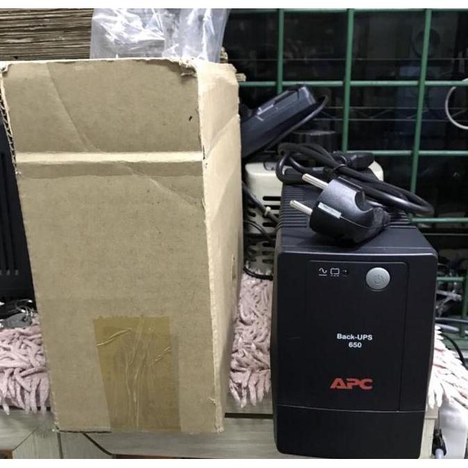UPS APC 650 VA + STABILIZER + SURGE PROTCTOR UPS APC BX650LI-MS LIMS