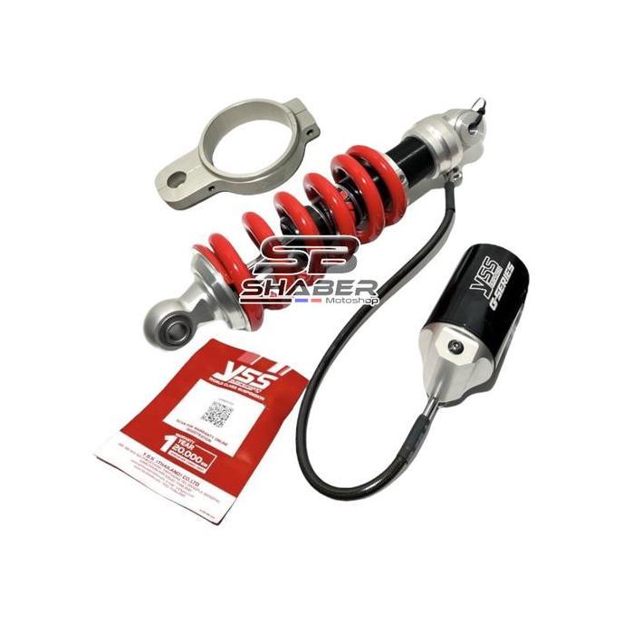 Shock YSS Belakang Ninja 150RR KRR ZX 265MM Gplus Gseries Per Merah Tabung Hitam BRB