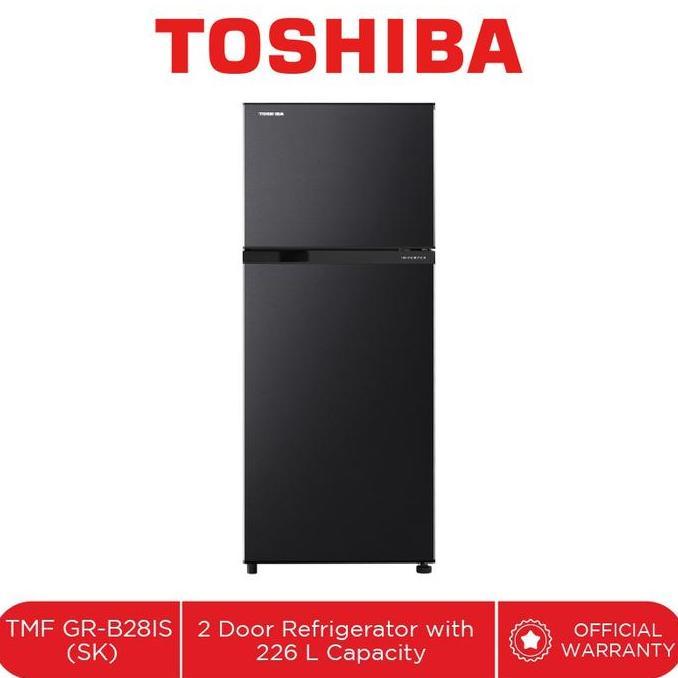 Toshiba Kulkas 2 Pintu GR-B28ISP Refrigerator 2 Pintu
