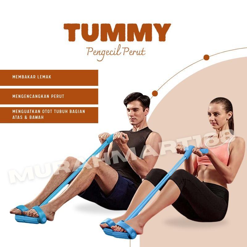Alat Fitnes Yoga Pilates / Alat Olahraga Pengecil Perut