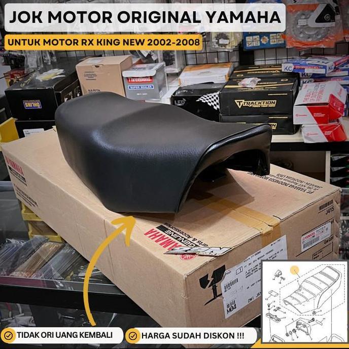 JOK RX KING NEW HITAM FULL BLACK JOK SADEL RX KING NEW ORIGINAL TERBARU