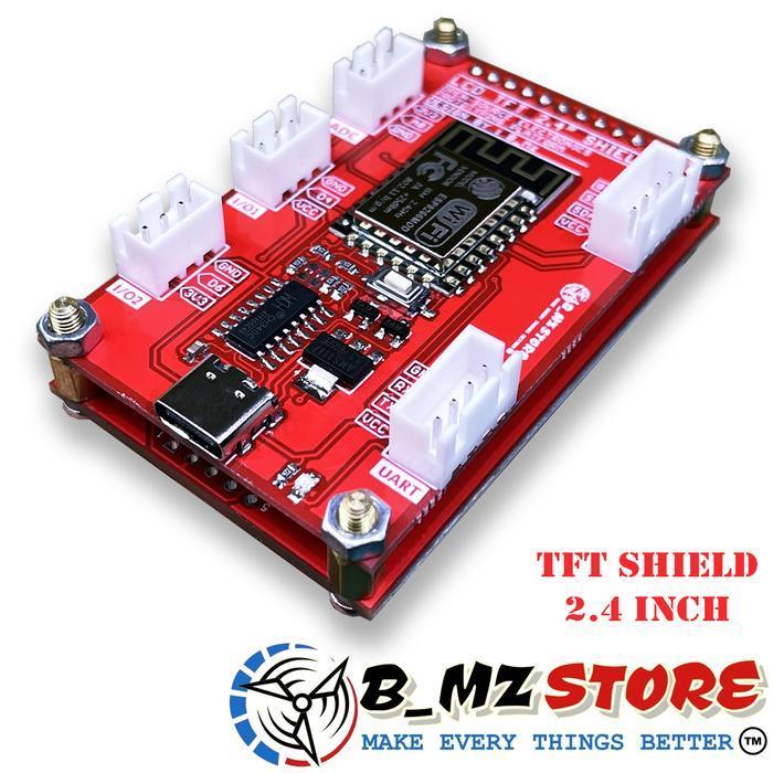 Lcd Tft Shield Esp 32 - Esp 12 - Arduino Ide Tft Display Rgb New Stok