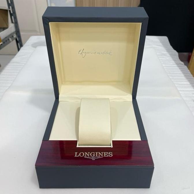 Kotak Display Jam Tangan LONGINES Box Mewah Ekslusif Jam Longjins Full Set Book, Card, Tag & Paperba