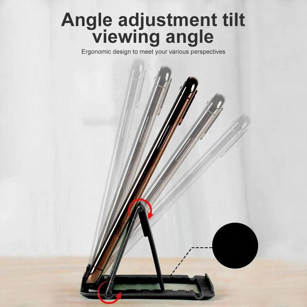 COLMER Universal Foldable Phone Tablet Holder Stand Hp Tab Ipad10 Inch