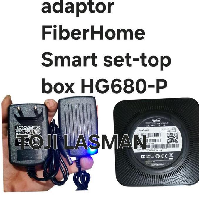 2A12VFIBERHOME ADAPTOR ADAPTER CATU DAYA PSU POWER SUPPLY SMART SET TOP BOX HG680-P CATU DAYA: --- S