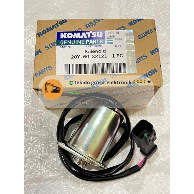 Selenoid Valve 20Y-60-32121 20Y 60 32121 Komatsu Pc200 Pc300 Terbatas