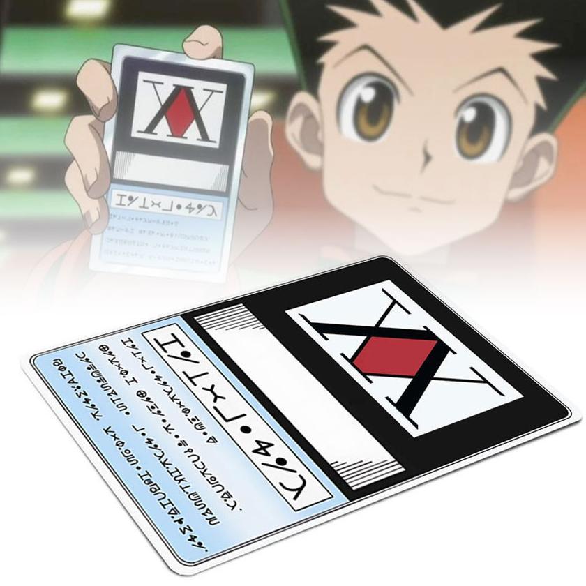 Sticker Kartu Atm Skin Card CUSTOM Anime Hunter X Hunter Hologram (PVC) / Stiker Sticker Skin Kartu 