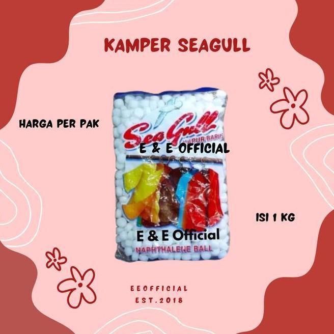 Kamper Putih Sea Gull 1Kg Kamper Barus Kamper Baju Kamper Wc