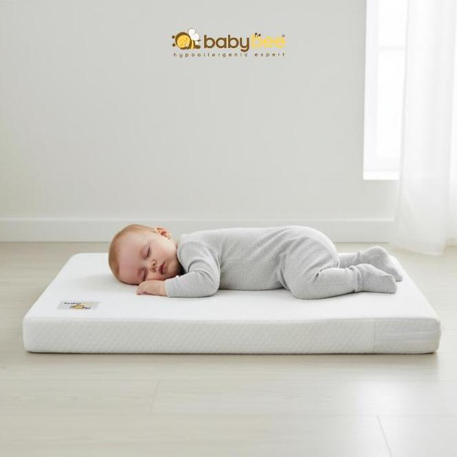 Promo Babybee Matras Bed 120 X 70 X 15 - Kasur Alas Tempat Tidur Bayi Latex Cod