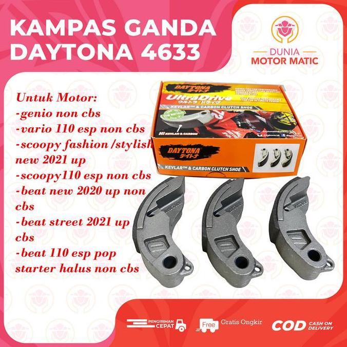 KAMPAS GANDA KOPLIN DAYTONA BEAT POP/ESP-K44-2014-2018, BEAT DELUXE, BEAT STREET 2016-2019 CW, BEAT 