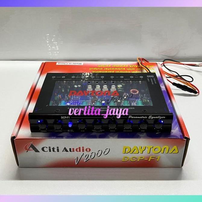 Promo Parametrik Equalizer Daytona Dcf-F1 V2000 Termurah Car Audio Mobil Cod