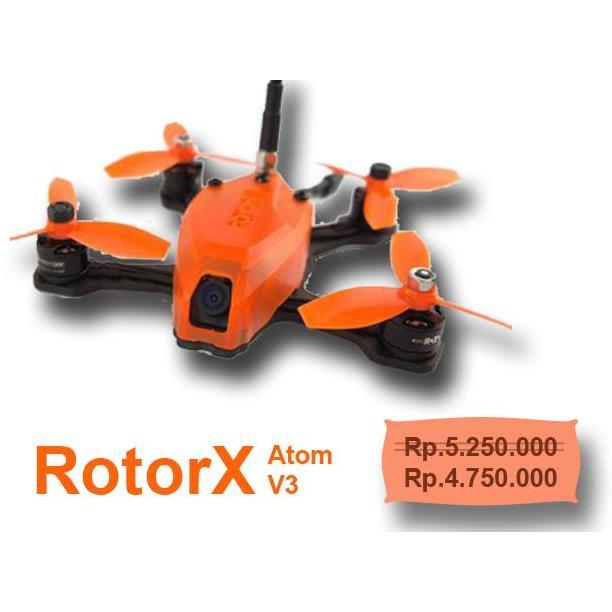 TERBARU - RotorX Atom V3 Pro - ARF (Multirotor, Quadcopter, Drone, RC)