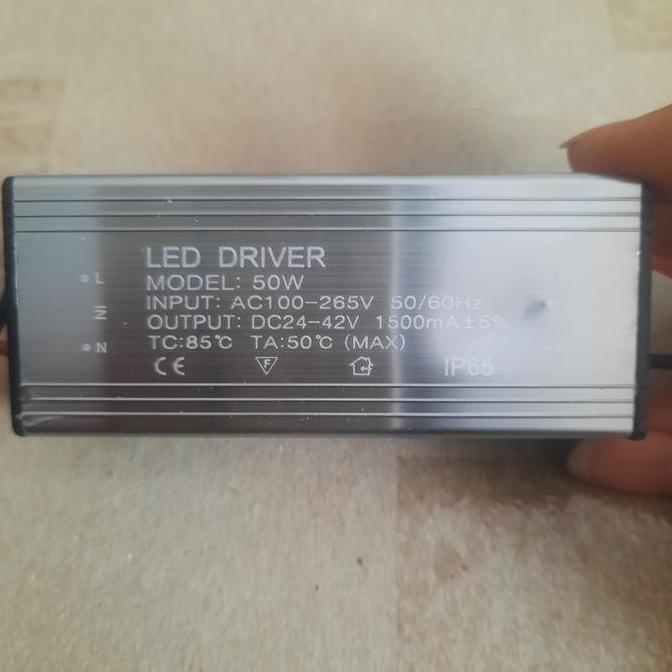 Led Driver 50 watt AC 1500mA 50 watt