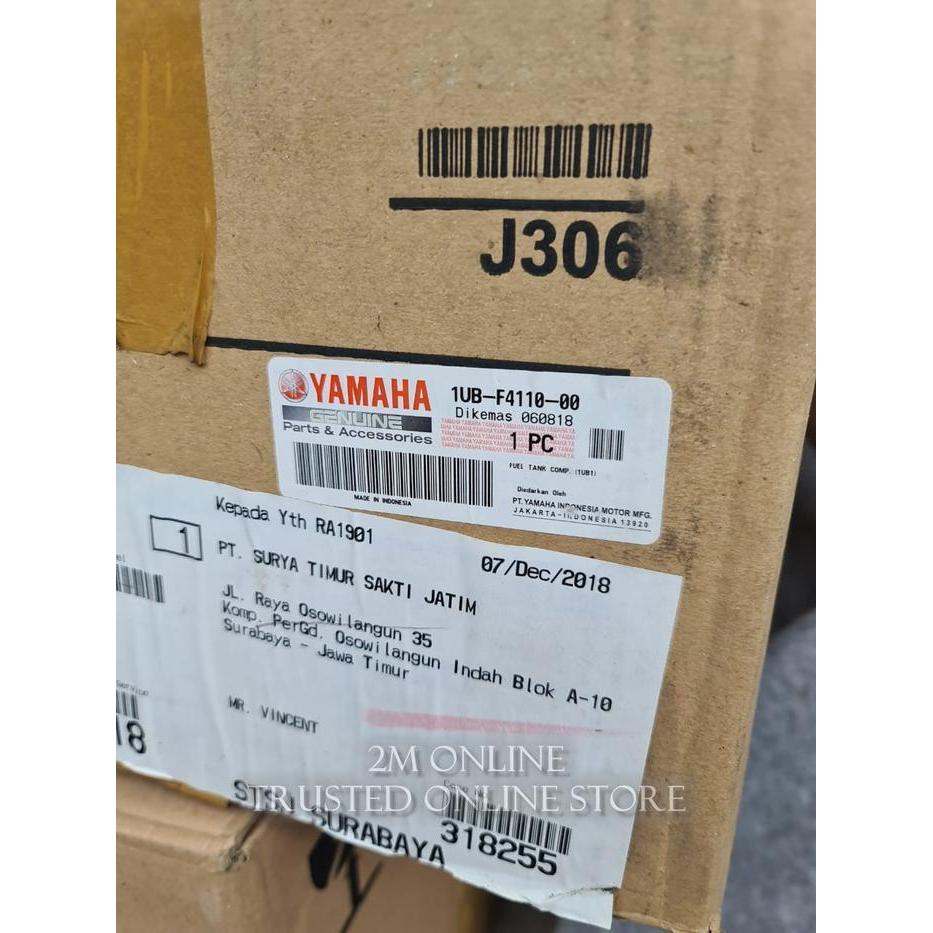 FUEL TANK TANGKI BENSIN FINO KARBU ORI YGP 1UB-F4110-00 ORIGINAL DAN TERPERCAYA