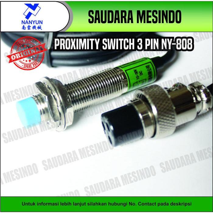 Sensor / Proximity Switch 3 Pin Date Coding Ny 808 A New Stok