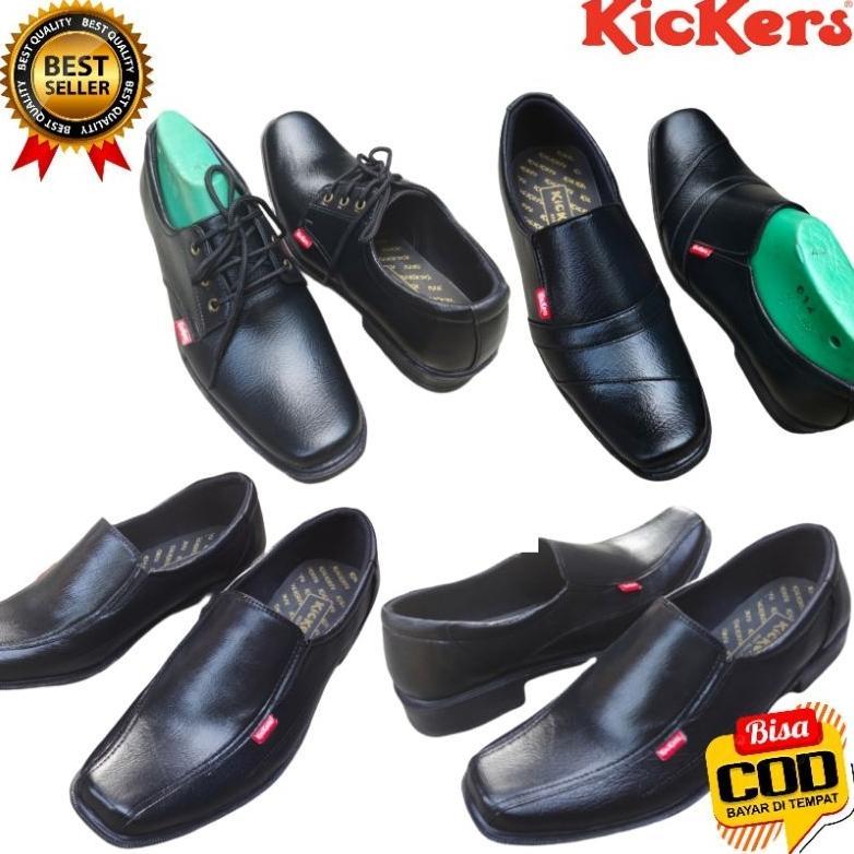 Terlaris Sepatu Pantofel Kretek Bertali Slip Op Pria Kerja Formal Kickers Sepatu Kerja Sepatu Guru T