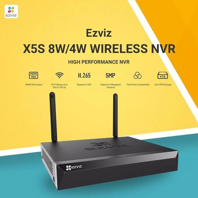 NVR 8ch EZVIZ X5S-8W GROSIREKTIND