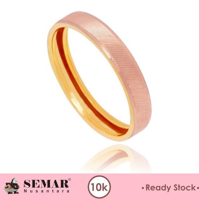 rambitshop5 - cincin emas arsir polos 10k semar nusantara
