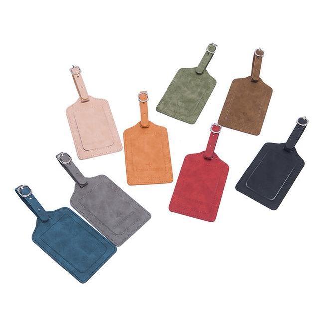 Travel Luggage Tag Label Koper Kulit Penanda Koper NJ242