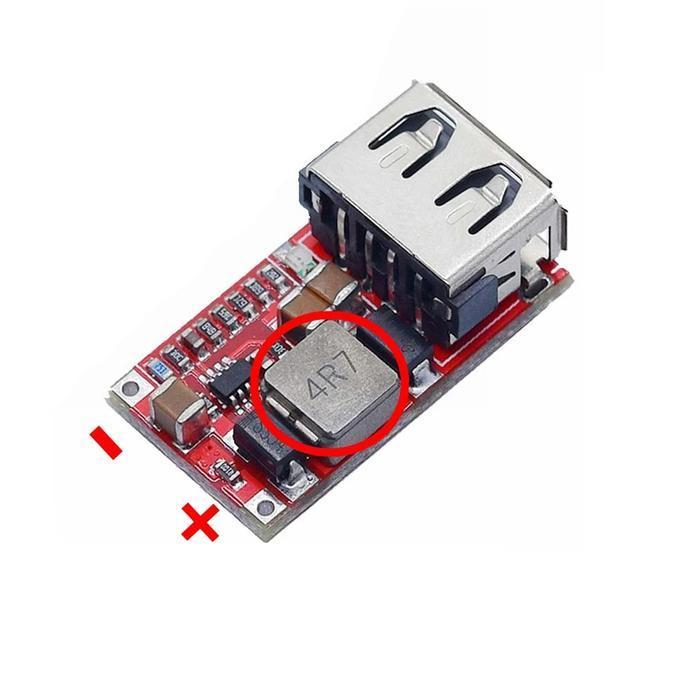 STEPDOWN DC 12V 24V to 5V output USB 3A