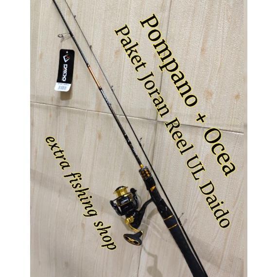 PAKET JORAN REEL UL DAIDO POMPANO OCEA SW
