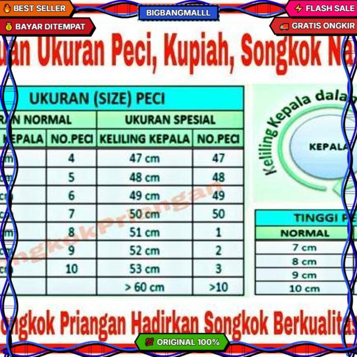 Peci Kopiah Tinggi 12Cm Songkok Peci Bordir Nu Kualitas Premium