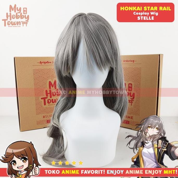 Wig Cosplay Anime Game Honkai Star Rail Stelle Trailblazer