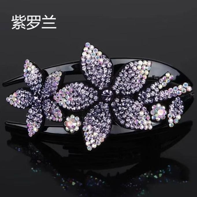 Jepit Rambut Sirkam Jepitan Bunga Korea Sanggul Modern