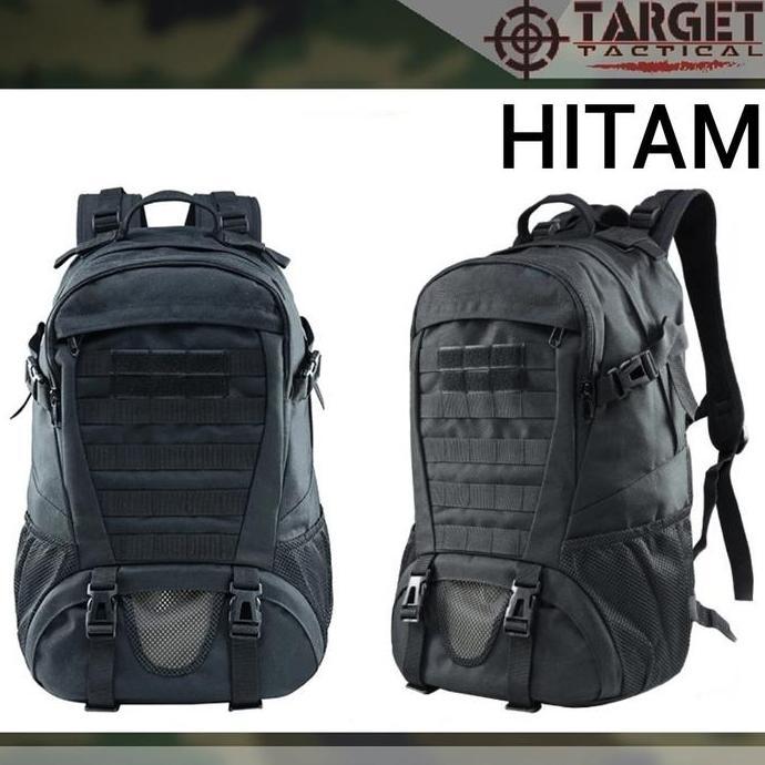 Tas Ransel Tactical 7092 Import Silver Knight USA ORIGINAL - Hitam