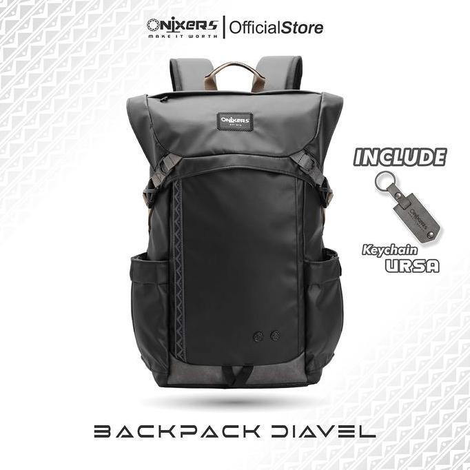 Onixers DIAVEL Tas Backpack Ransel Pria Wateroof