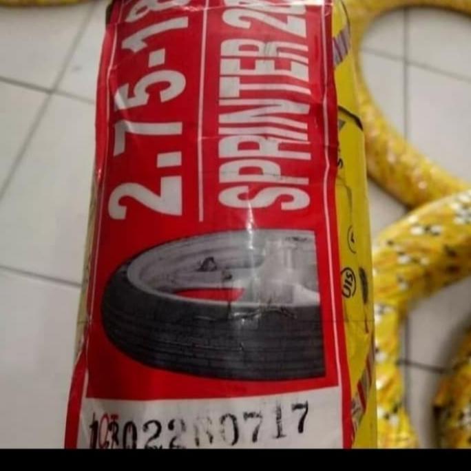 BAN LUAR 275 18 SPRINTER DAN 300 18 NR25 IRC DAN BAN DALAM DUA BIJI BEST SELLER