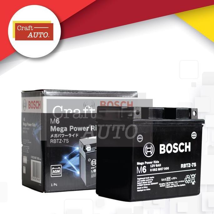 Aki Motor Honda Sonic 150 Bosch RBTZ-7S