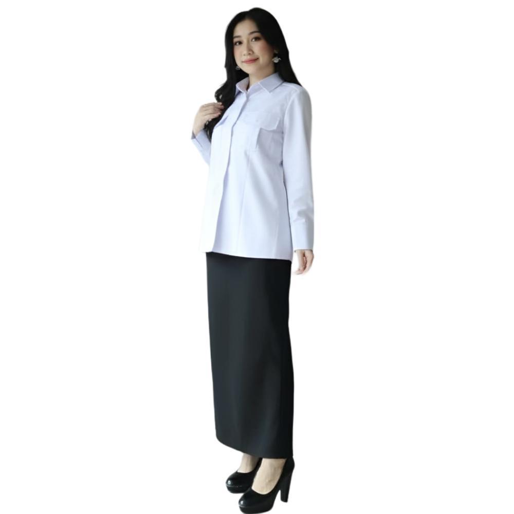 Murah Kokobatik  - Baju Seragam Dinas Pdh Warna Putih Pns Kemenag Pria Dan Wanita