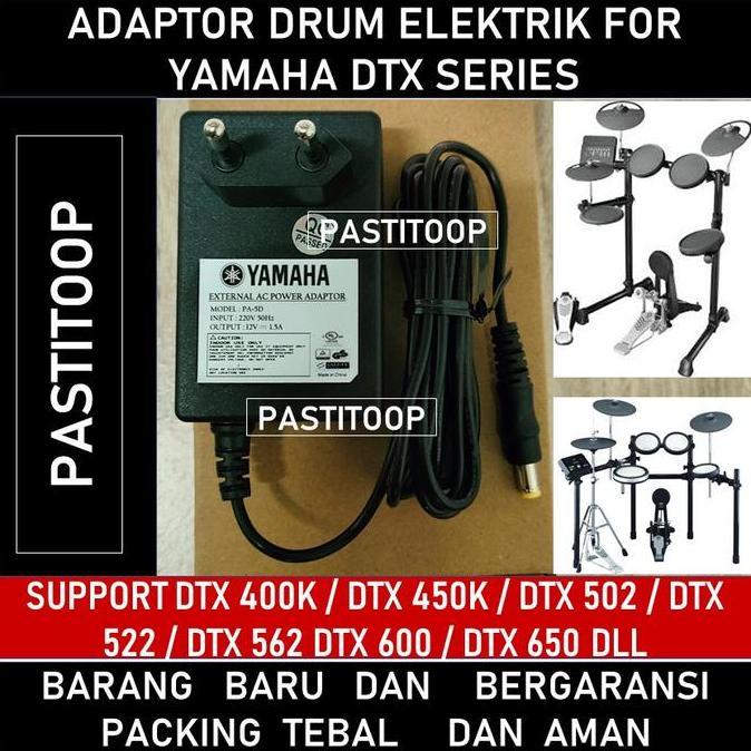 Grosir Adaptor Drum Elektrik Yamaha Dtx 400K Dtx 450K Dtx 502 Dtx 522 Dtx 562 Dtx 600 Dtx 650 Series