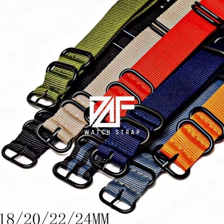 ORIGINAL DAF WATCH STRAP HANDMADE STRAP TALI JAM TANGAN TALI JAM TANGAN NATO CANVAS PVD STRAP TALI J